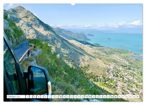Produktbild: Mit dem Campervan &uuml;ber den Balkan (hochwertiger Premium Wandkalender 2026 DIN A2 quer), Kunstdruck in Hochglanz