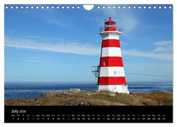 Produktbild: Canada's East Coast / UK-Version (Wall Calendar 2026 DIN A4 landscape), CALVENDO 12 Month Wall Calendar