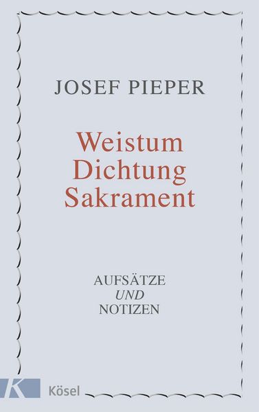 Produktbild: Weistum, Dichtung, Sakrament