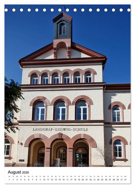 Produktbild: Bad Homburg 2026 von Petrus Bodenstaff (Tischkalender 2026 DIN A5 hoch), CALVENDO Monatskalender