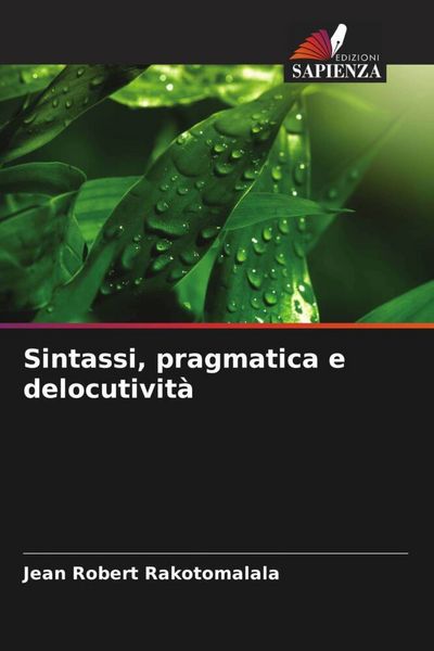 Produktbild: Sintassi, pragmatica e delocutivit&agrave;