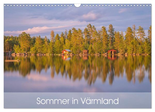 Produktbild: Schwedischer Sommer in V&auml;rmland (Wandkalender 2026 DIN A3 quer), CALVENDO Monatskalender