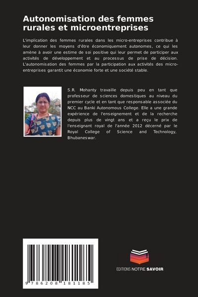Produktbild: Autonomisation des femmes rurales et microentreprises