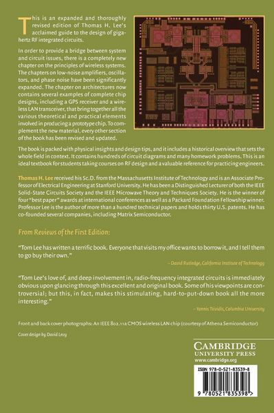 Produktbild: The Design of CMOS Radio-Frequency Integrated Circuits