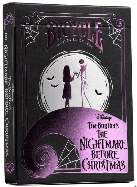 Produktbild: Bicycle Disney - Nightmare before Christmas (Designer Spielkarten Poker, Skat,...)