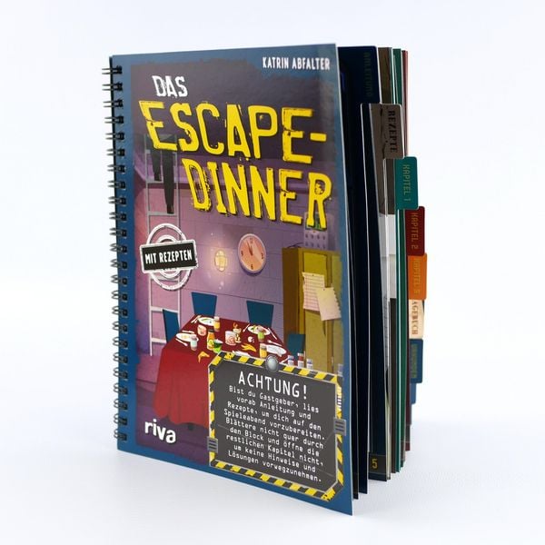 Produktbild: Das Escape-Dinner &ndash; Ein kulinarisches Escape-Room-Abenteuer in 3 G&auml;ngen