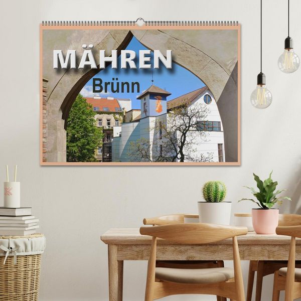 Produktbild: M&auml;hren - Br&uuml;nn (Wandkalender 2026 DIN A2 quer), CALVENDO Monatskalender