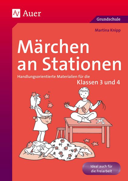 Produktbild: M&auml;rchen an Stationen Klasse 3/4