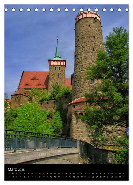 Produktbild: Bautzen aus einer anderen Sichtweise (Tischkalender 2026 DIN A5 hoch), CALVENDO Monatskalender