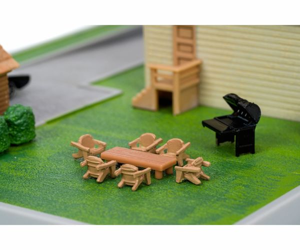 Produktbild: JADA TOYS F&F Nano Dom's House Display Diorama 1:24 Modellauto
