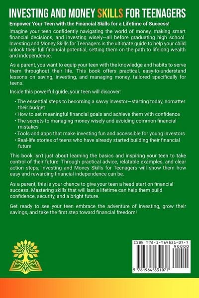 Produktbild: Investing and Money Skills for Teenagers