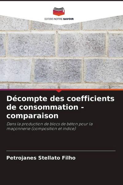 Produktbild: D&eacute;compte des coefficients de consommation - comparaison
