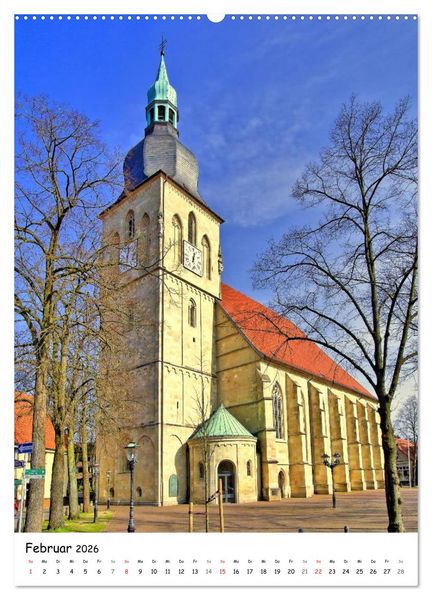 Produktbild: Kreis Coesfeld im M&uuml;nsterland (hochwertiger Premium Wandkalender 2026 DIN A2 hoch), Kunstdruck in Hochglanz