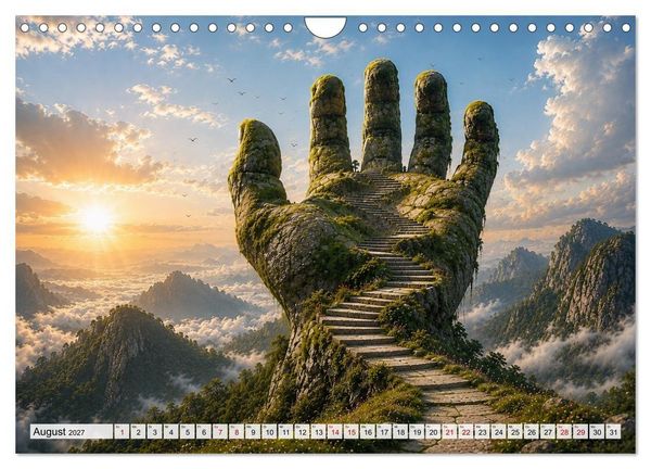 Produktbild: Eine Reise getragen von Träumen (Wandkalender 2027 DIN A4 quer), CALVENDO Monatskalender