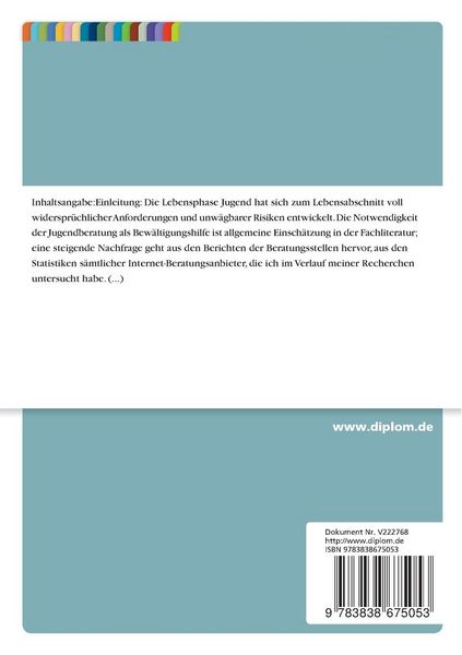 Produktbild: Internet-gest&uuml;tzte Jugendberatung im l&auml;ndlichen Raum