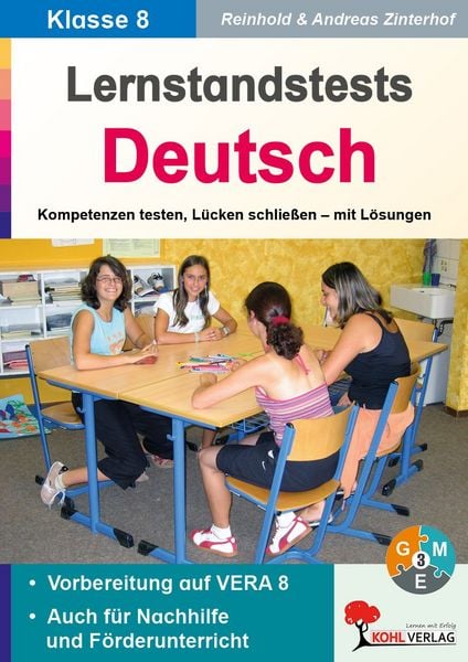 Produktbild: Lernstandstests Deutsch / Klasse 8