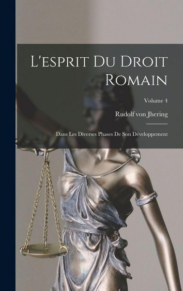 Produktbild: L'esprit Du Droit Romain