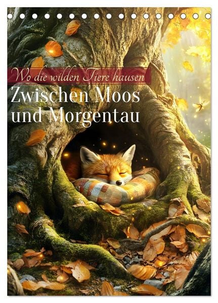 Produktbild: Zwischen Moos und Morgentau (Tischkalender 2026 DIN A5 hoch), CALVENDO Monatskalender