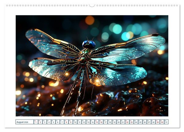 Produktbild: Magische Insekten (hochwertiger Premium Wandkalender 2026 DIN A2 quer), Kunstdruck in Hochglanz