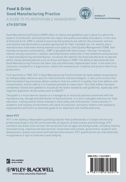 Produktbild: Food and Drink - Good Manufacturing Practice