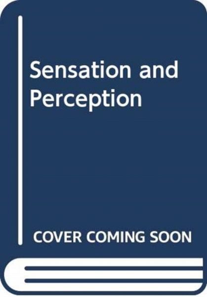 Produktbild: Schiffman, H: Sensation and Perception
