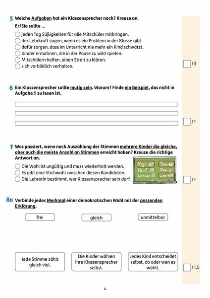 Produktbild: &Uuml;bungsheft mit Tests im Sachunterricht 3. Klasse