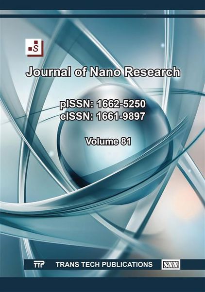 Produktbild: Journal of Nano Research Vol. 81