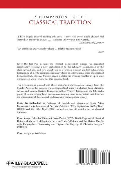Produktbild: A Companion to the Classical Tradition