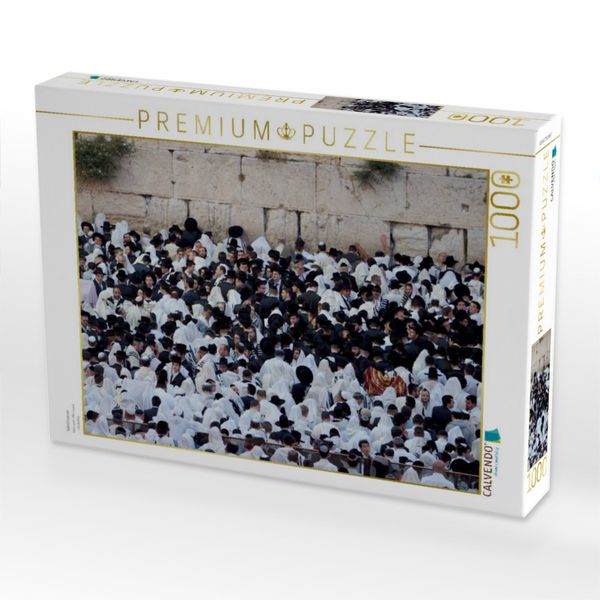 Produktbild: CALVENDO Puzzle Westmauer | 1000 Teile Lege-Gr&ouml;&szlig;e 64x48cm Foto-Puzzle f&uuml;r gl&uuml;ckliche Stunden