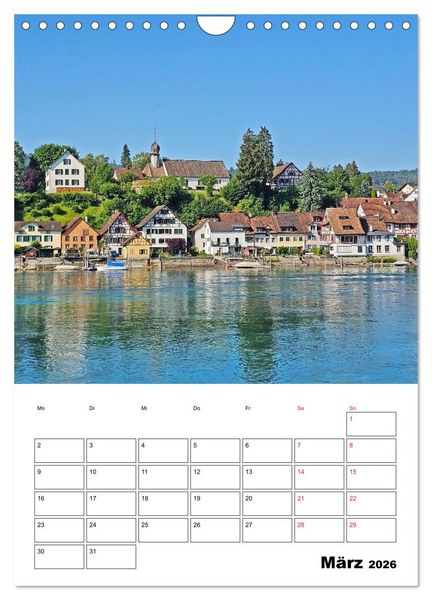 Produktbild: Bodenseeradweg - Auf dem Bodensee durch 3 L&auml;nder (Wandkalender 2026 DIN A4 hoch), CALVENDO Monatskalender