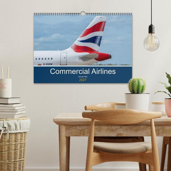 Produktbild: Commercial Airlines (Wall Calendar 2027 DIN A3 landscape), CALVENDO 12 Month Wall Calendar