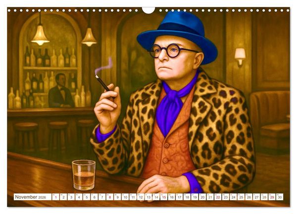 Produktbild: Truman Capote (Wandkalender 2026 DIN A3 quer), CALVENDO Monatskalender