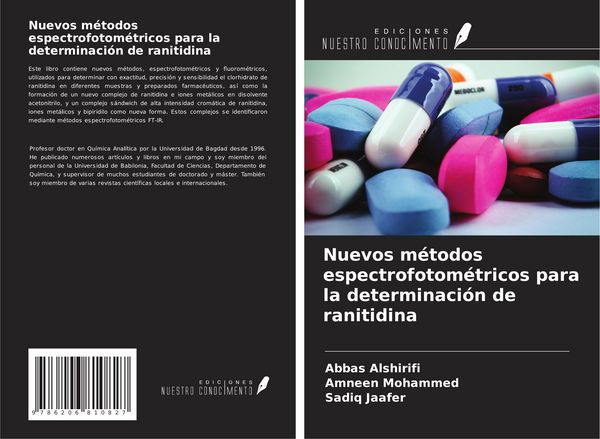 Produktbild: Nuevos m&eacute;todos espectrofotom&eacute;tricos para la determinaci&oacute;n de ranitidina