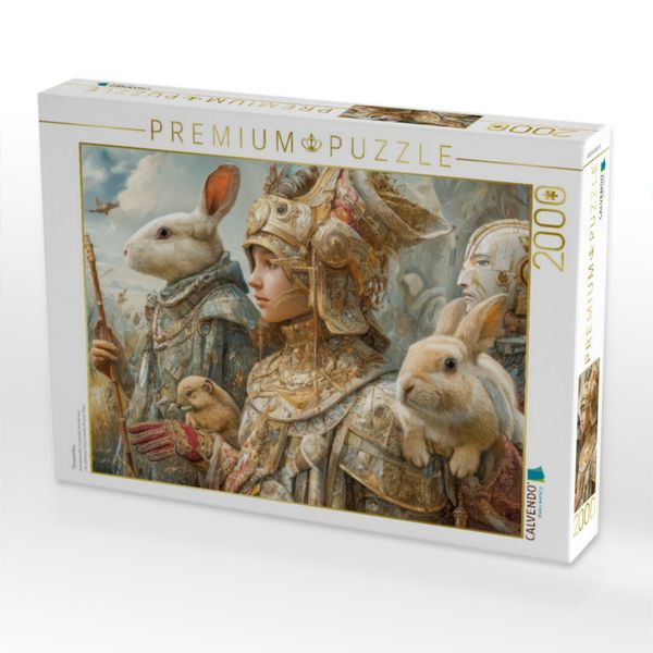 Produktbild: CALVENDO Puzzle Tierparadies | 2000 Teile Lege-Gr&ouml;&szlig;e 90x67cm Foto-Puzzle f&uuml;r gl&uuml;ckliche Stunden