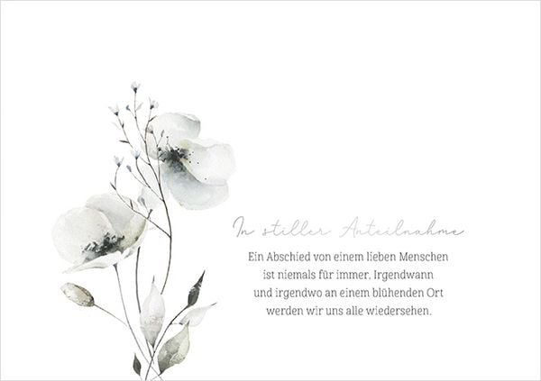 Produktbild: Doppelkarten In Erinnerung