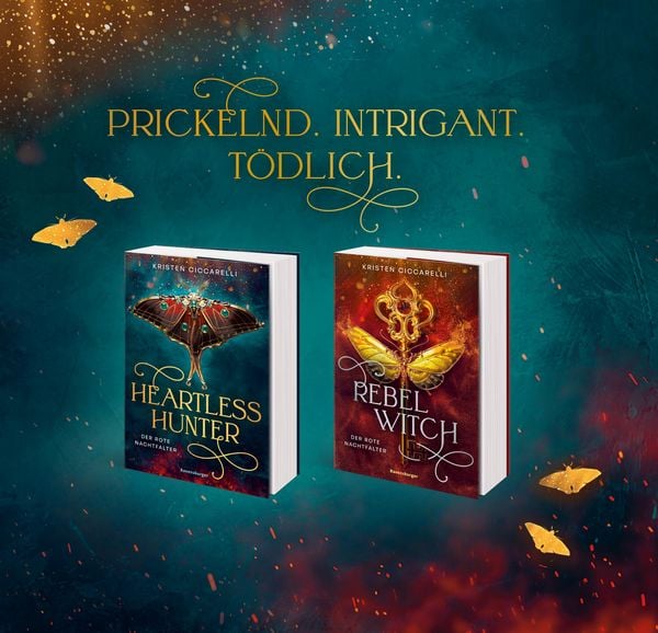 Produktbild: Heartless Hunter. Der rote Nachtfalter, Band 1