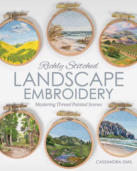 Produktbild: Richly Stitched Landscape Embroidery