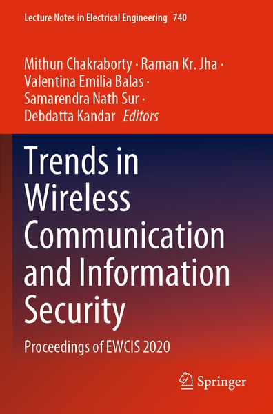 Produktbild: Trends in Wireless Communication and Information Security