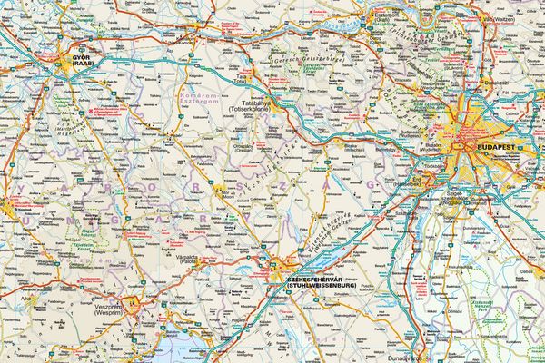 Produktbild: Reise Know-How Landkarte Ungarn | Hungary (1:380.000)