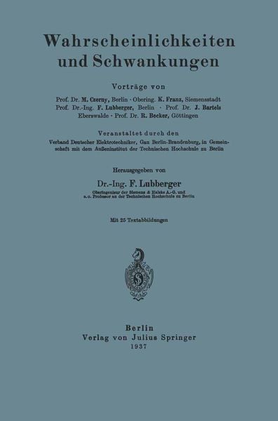 Produktbild: Wahrscheinlichkeiten und Schwankungen