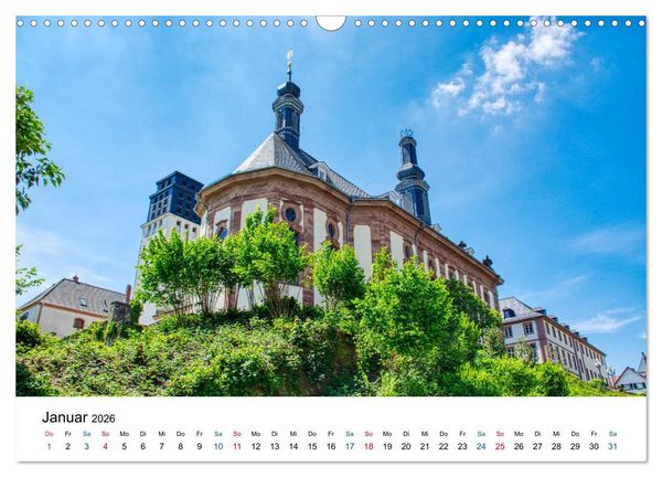 Produktbild: Blieskastel - Die charmante Barockstadt (Wandkalender 2026 DIN A3 quer), CALVENDO Monatskalender