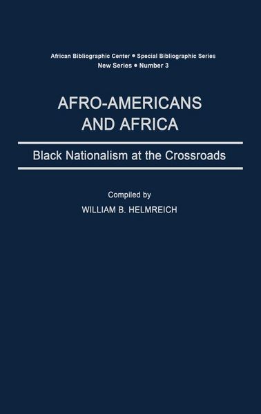 Produktbild: Afro-Americans and Africa