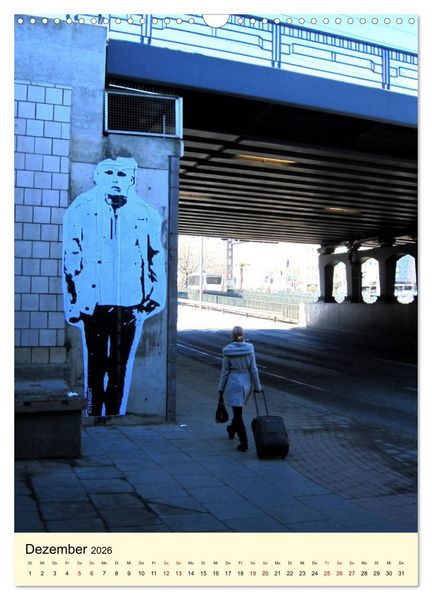 Produktbild: Hamburg StreetArt (Wandkalender 2026 DIN A3 hoch), CALVENDO Monatskalender