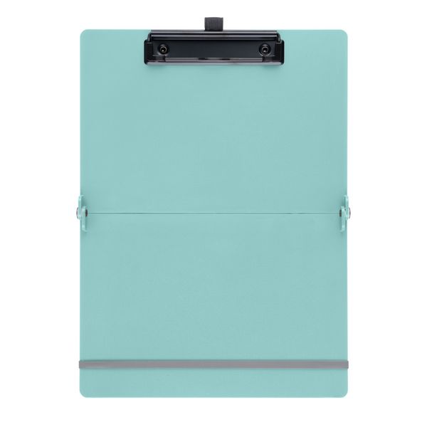 Produktbild: SAX Klemmbrett Design faltbar A5 auf A4, aqua