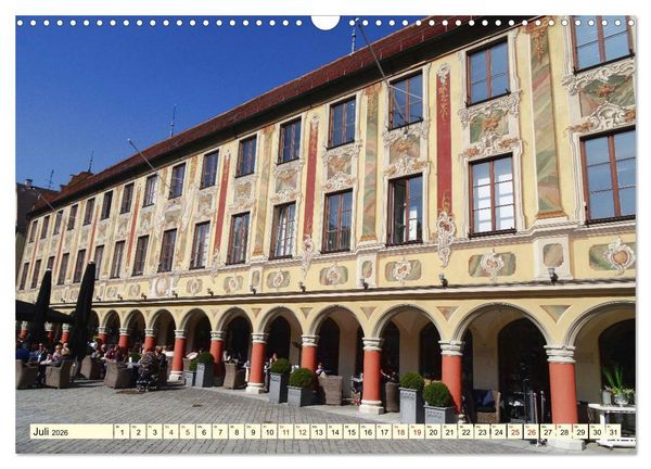 Produktbild: Unterwegs in Memmingen (Wandkalender 2026 DIN A3 quer), CALVENDO Monatskalender