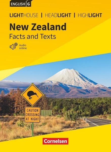 Produktbild: English G Lighthouse / English G Headlight / English G Highlight - Band 6-10. Schuljahr - NewZealand : Facts and Texts