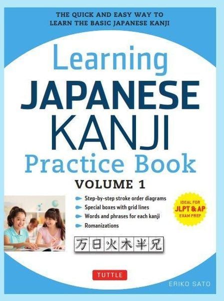 Produktbild: Learning Japanese Kanji Practice Book Volume 1
