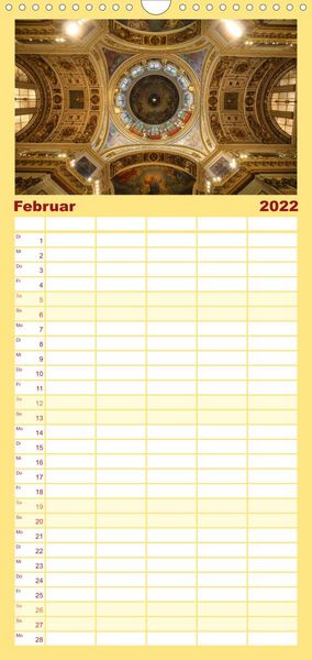 Produktbild: Familienplaner Sankt Petersburg (Wandkalender 2022 , 21 cm x 45 cm, hoch)