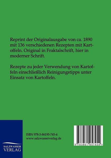 Produktbild: Vollst&auml;ndige Kartoffelk&uuml;che