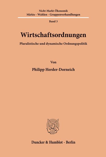 Produktbild: Wirtschaftsordnungen.